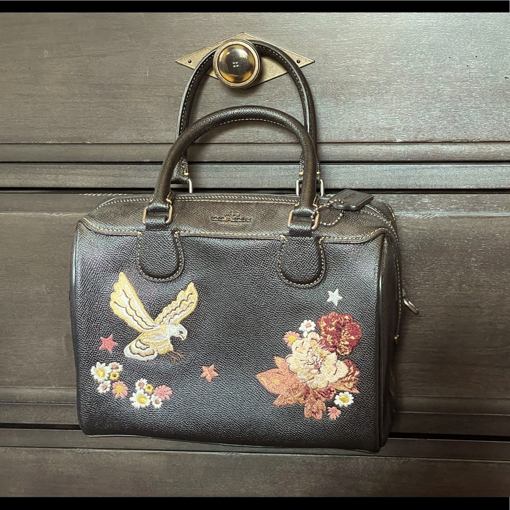 Coach Mini Bennet Satchel w/ Tattoo Embroidery